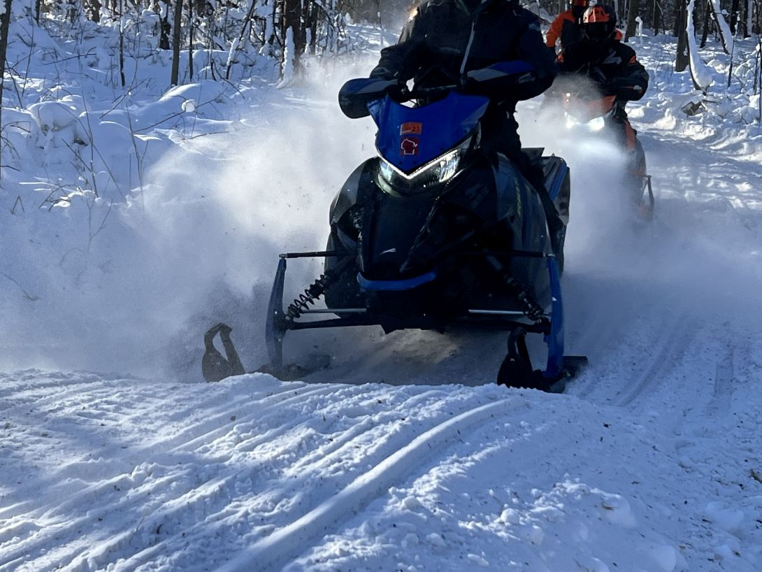 Snowmobiling on Dodge County Trails